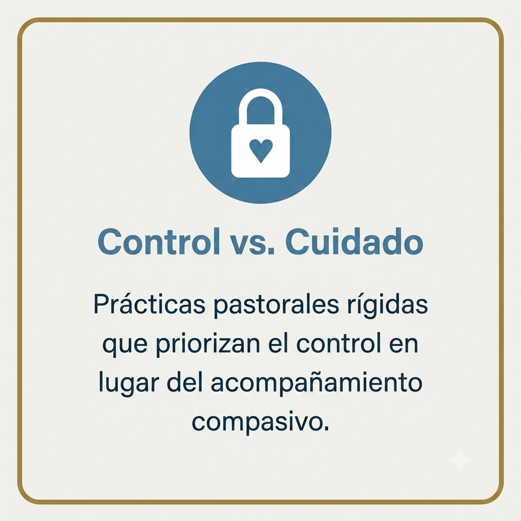 Control vs cuidado pastoral