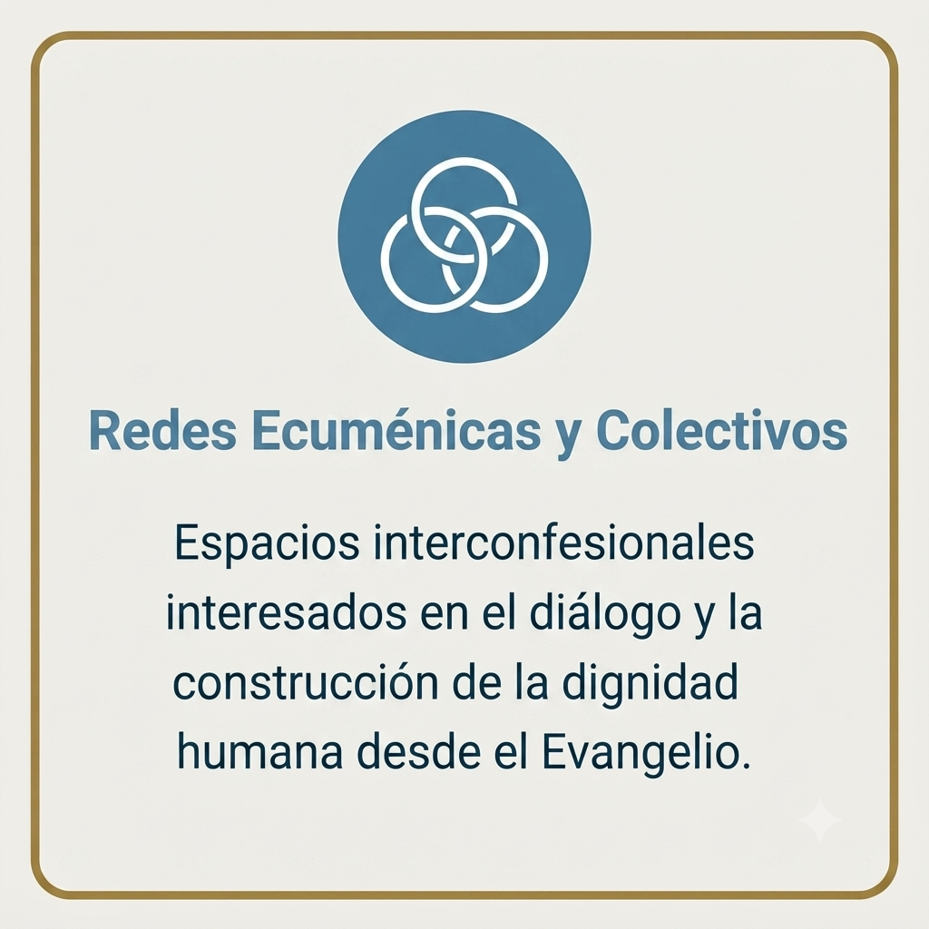 Redes ecuménicas y colectivos